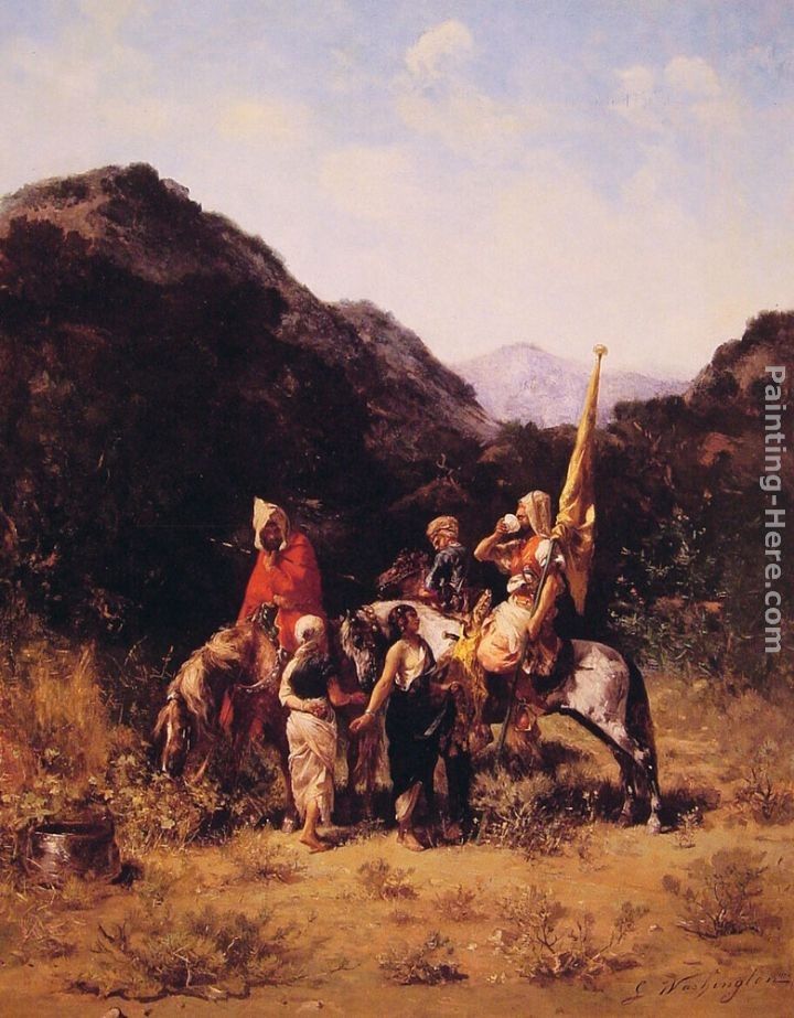 Georges Washington Riders in the Mountain